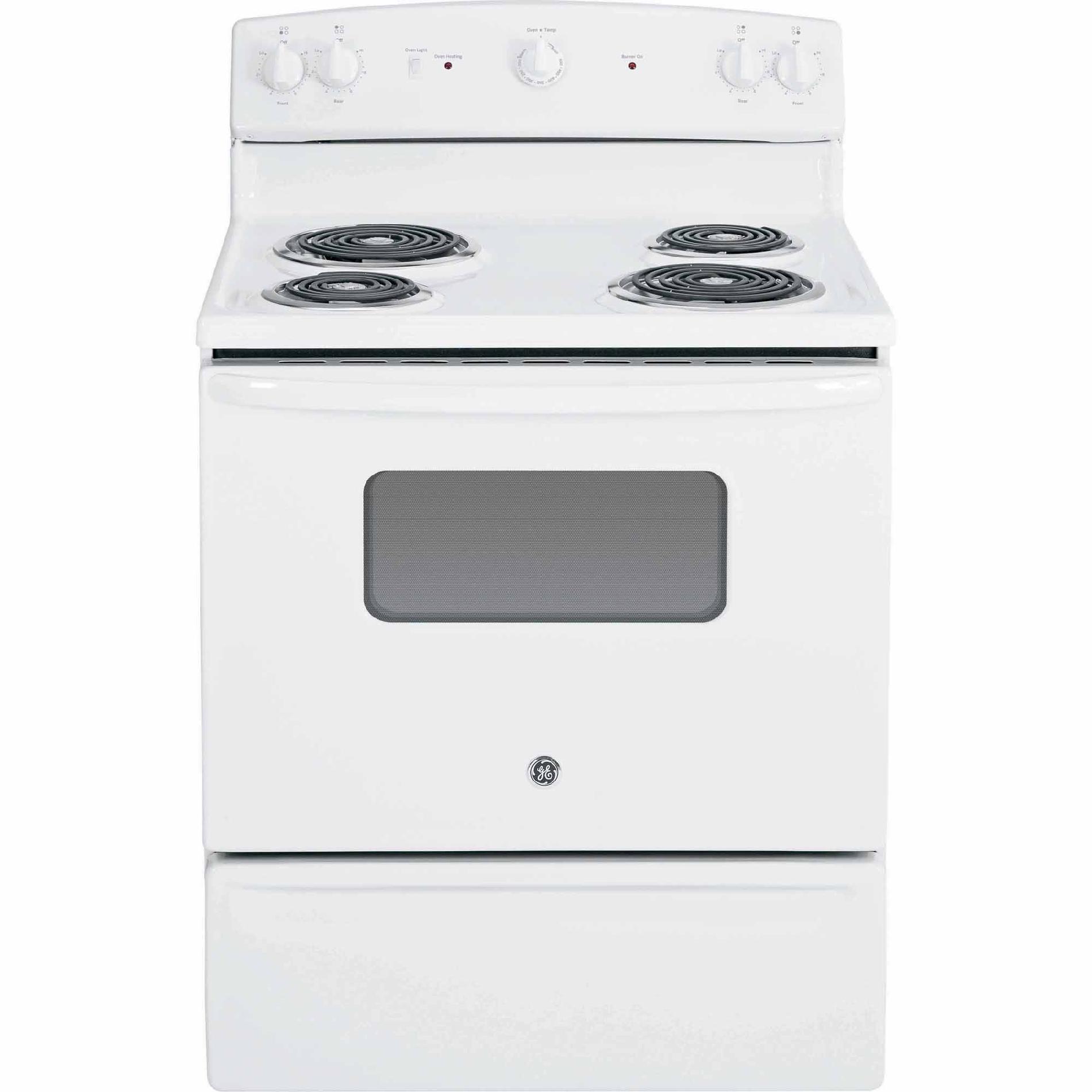 GE 27" DropIn Electric Range Black Appliances Ranges Electric Ranges