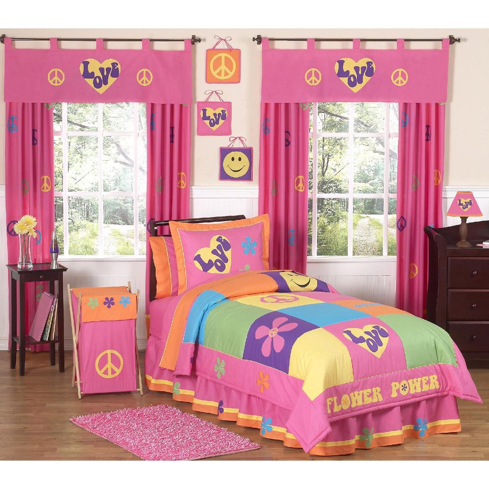 Sweet Jojo Designs Groovy Collection 3pc Full/Queen Bedding Set