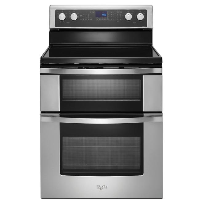 Whirlpool WGE755C0BS 30” Electric Range w/ AccuBake® System