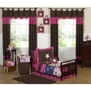 Sweet Jojo Designs Cowgirl Collection 5pc Toddler Bedding Set