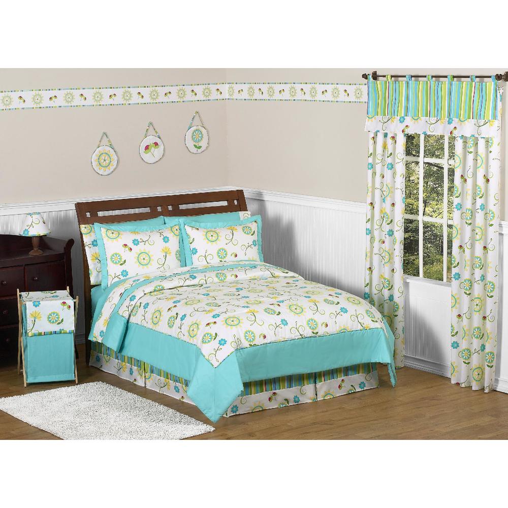 Sweet Jojo Designs Layla Collection 3pc Full/Queen Bedding Set