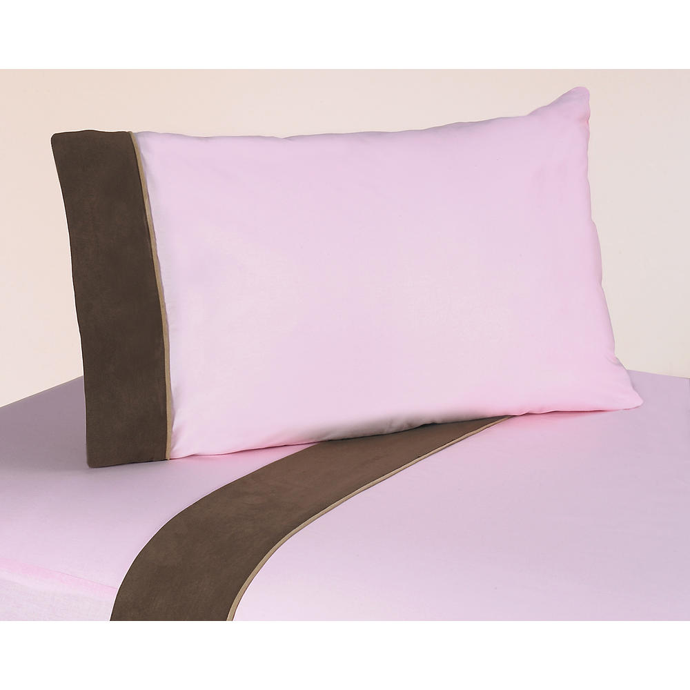 Sweet Jojo Designs Soho Pink and Brown Collection Sheet Set