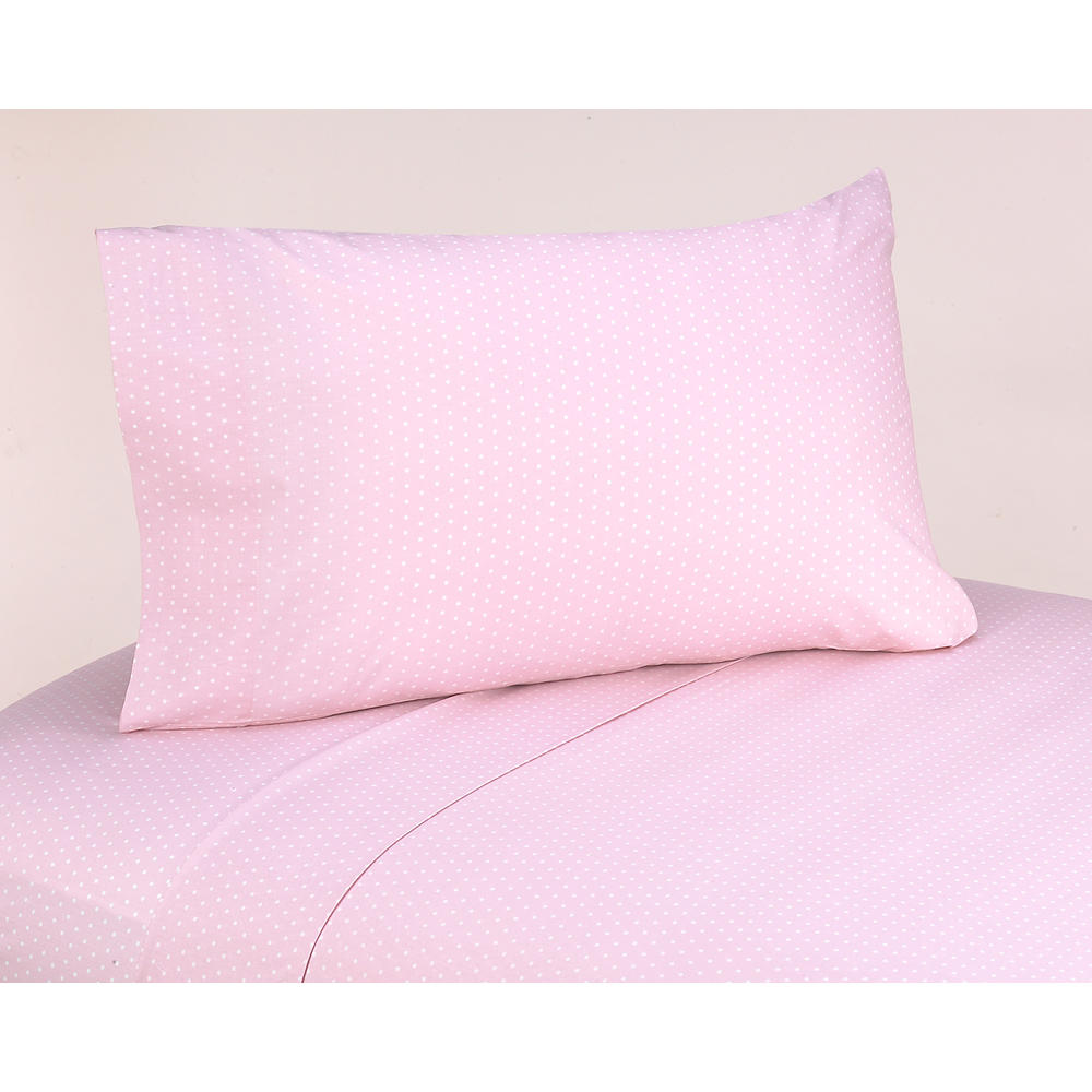 Sweet Jojo Designs Mod Dots Pink Collection Sheet Set