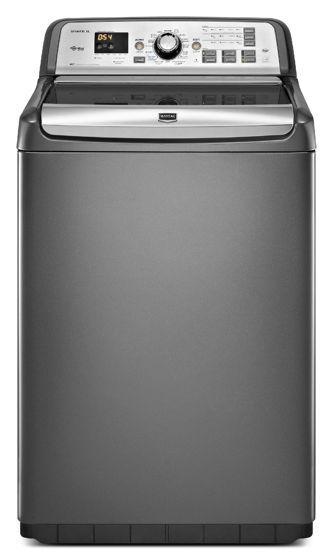 Maytag 4.8 Cu. Ft. Bravos Xl He Topload Washer W/ Oxi & Steam