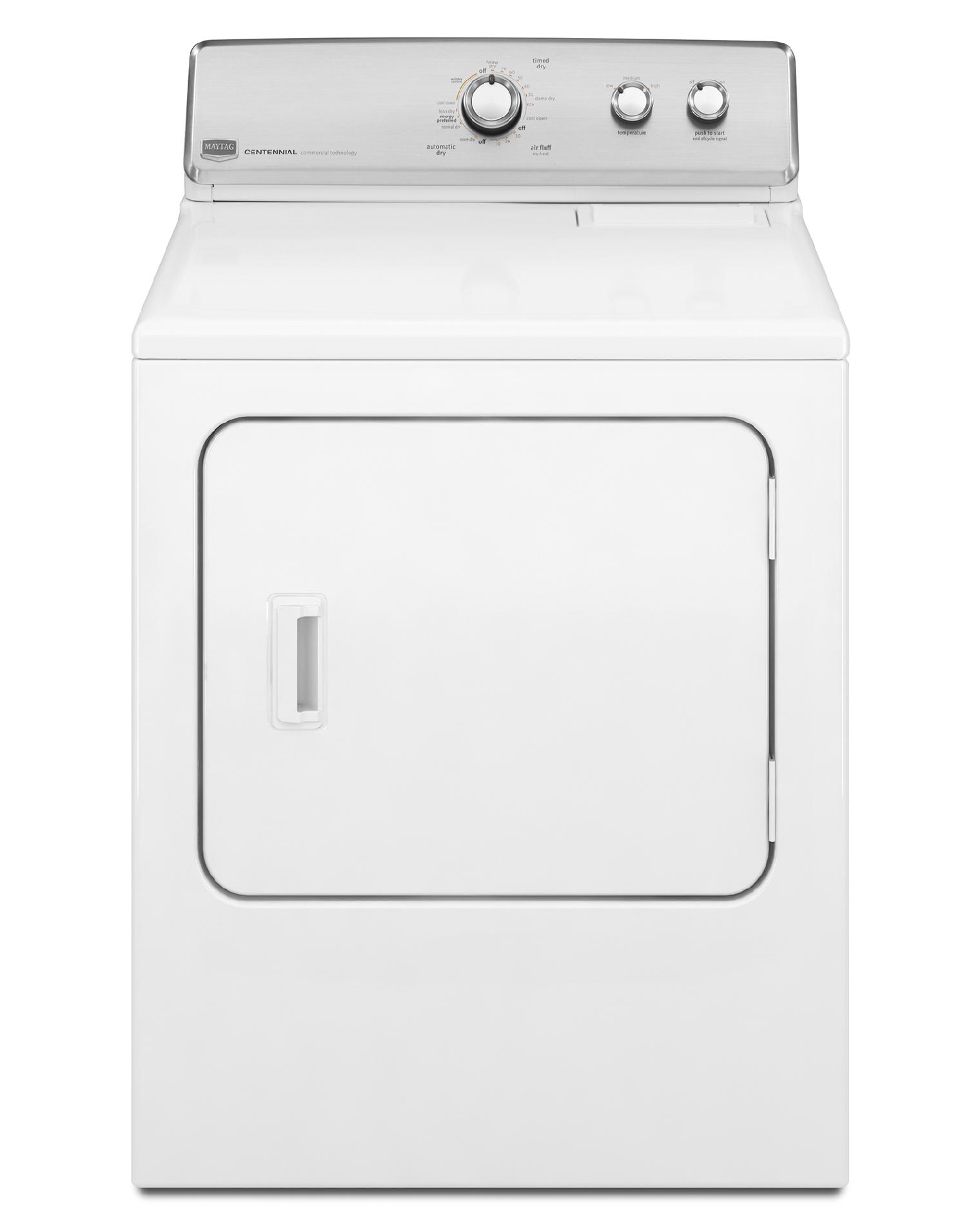 Maytag 7.3 cu. ft. Bravos XL® Gas Dryer w/ Steam Refresh Cycle White MGDB725BW