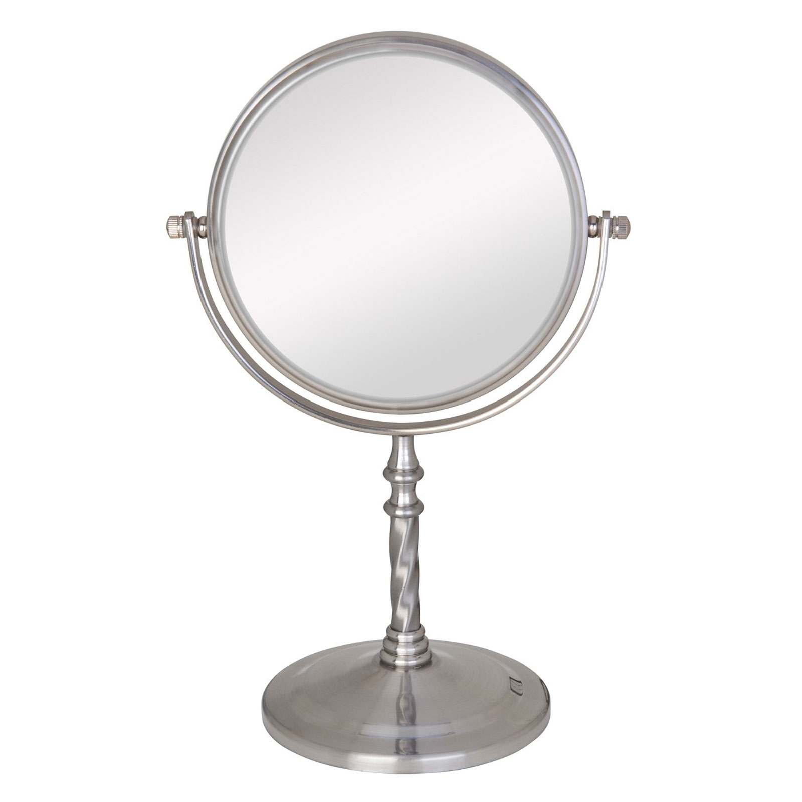 Zadro 5X/1X Swivel Satin Nickel Vanity Mirror - Beauty - Beauty Accessories - Mirrors