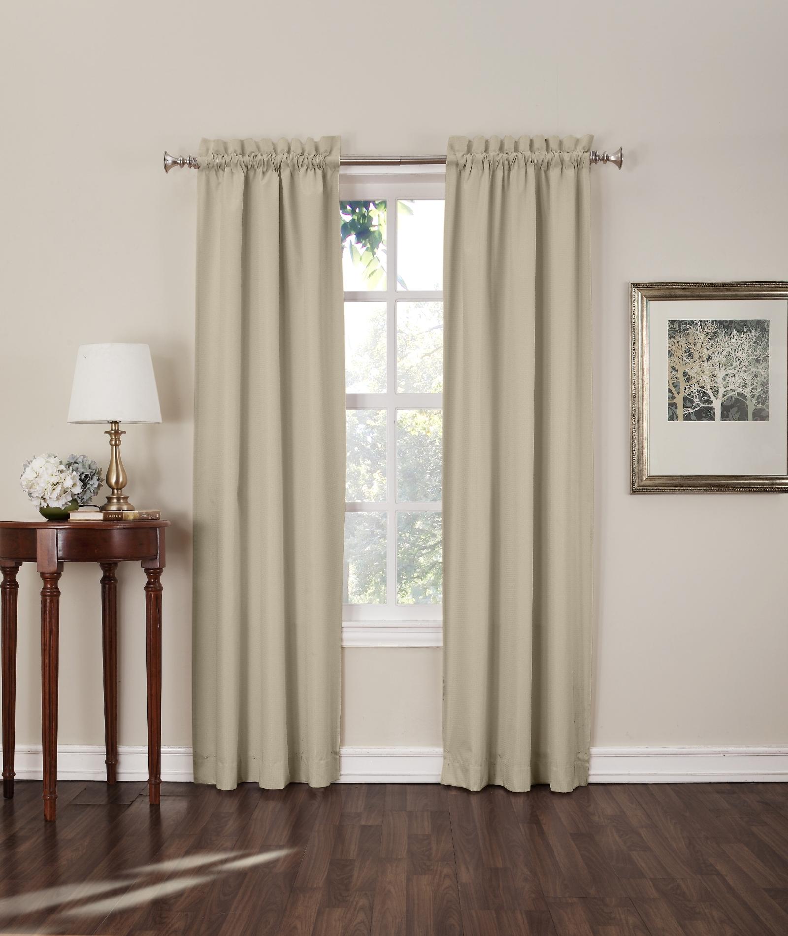 Sun Zero Shawn Room Darkening Window Curtain Panels- 2-piece | Shop