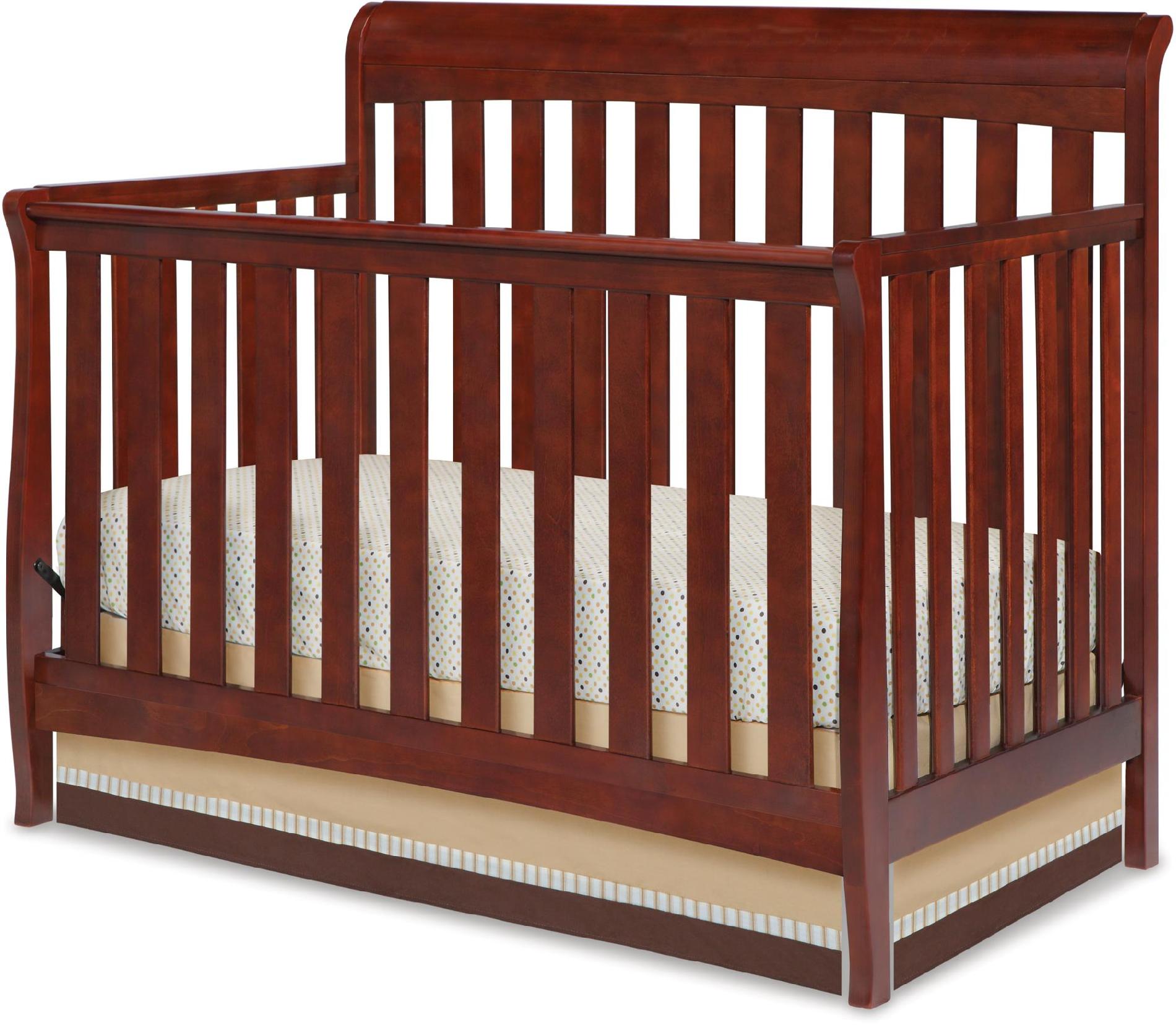 Cheap Delta Marquis 4 In 1 Convertible Sleigh Crib 7664 607