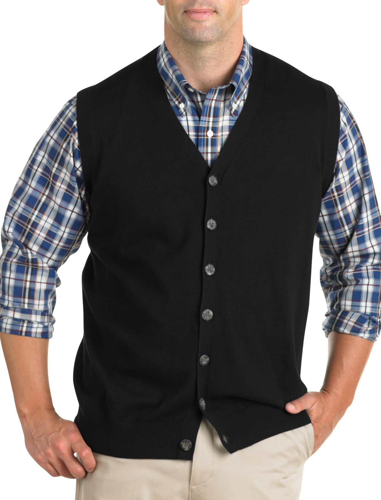 Oak Hill ButtonFront Sweater Vest