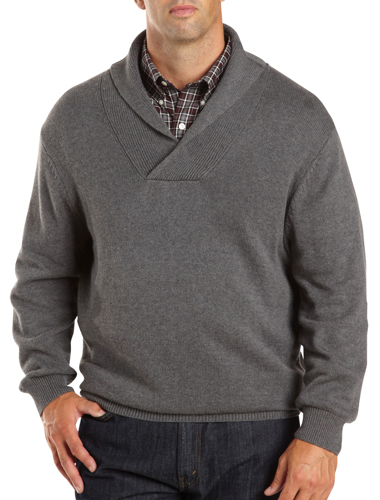 Oak Hill Shawl-Collar Sweater