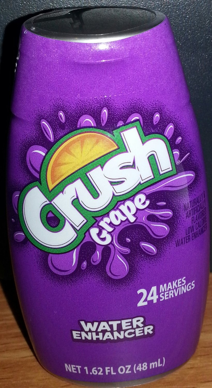 Crush CRUSH 1.62OZ LIQUID WATER ENHANCERS ORANGE Food & Grocery
