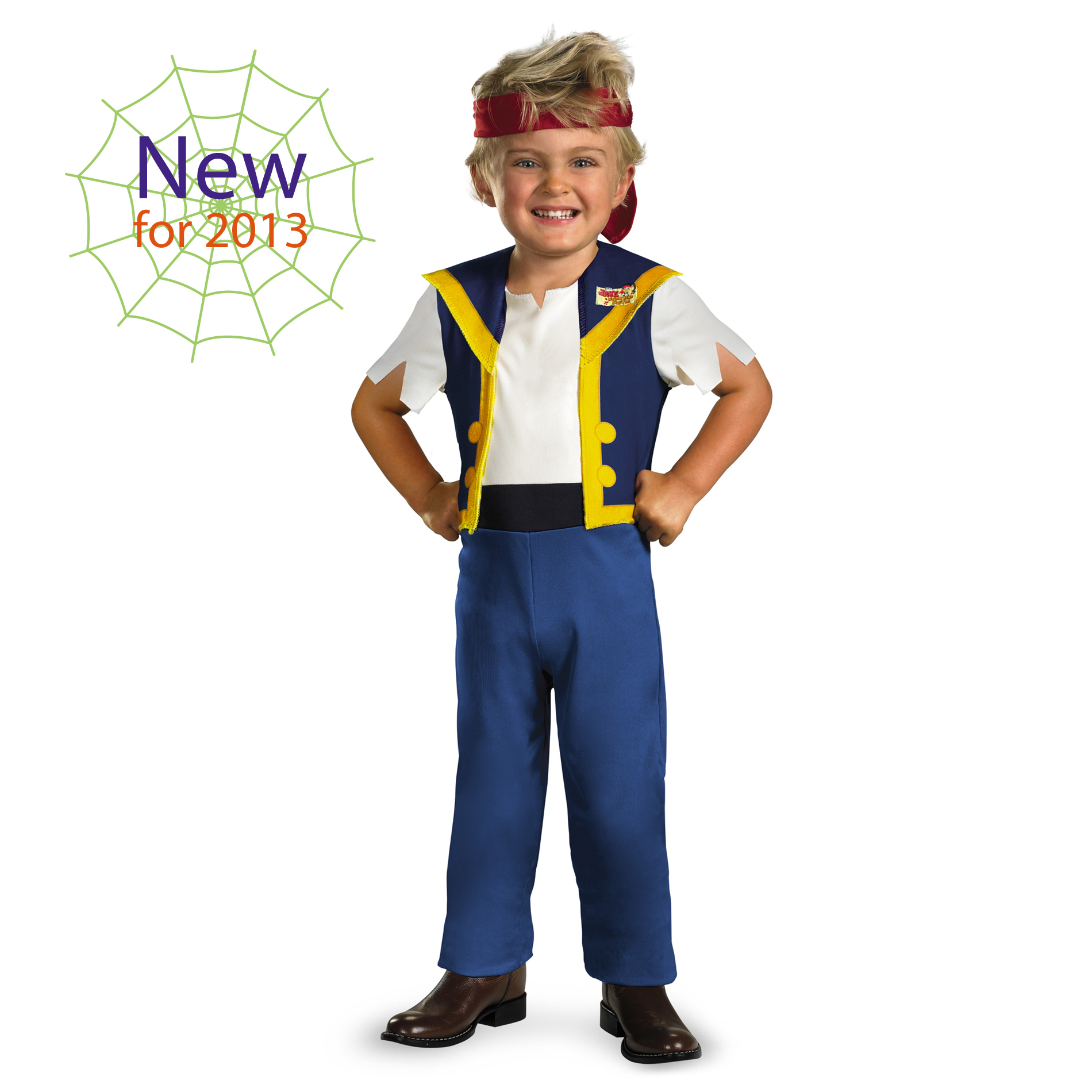 Disney Jake and the Neverland Pirates Classic Boys' Toddler Costume