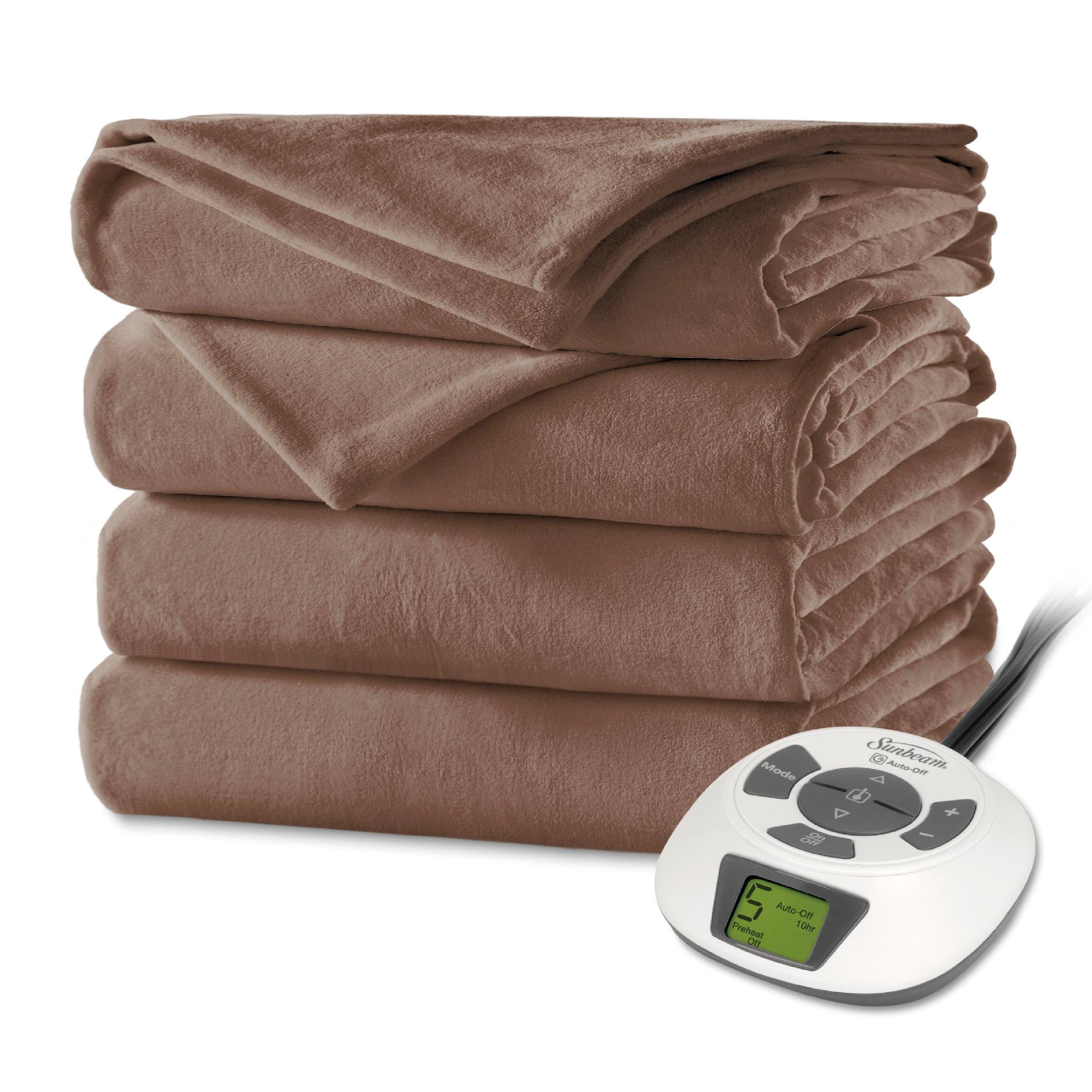 UPC 027045771351 product image for Velvet Plush Heated Blanket | upcitemdb.com