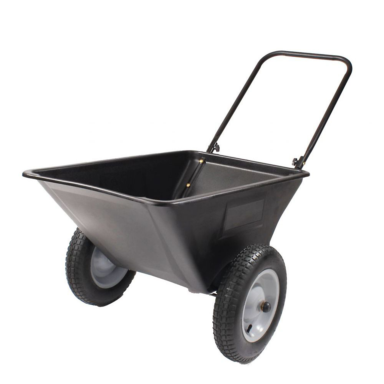 Precision Products 5.5 Cu. Ft. Garden Cart w/ 16" Pneumatic Wheels Lawn & Garden Tractor