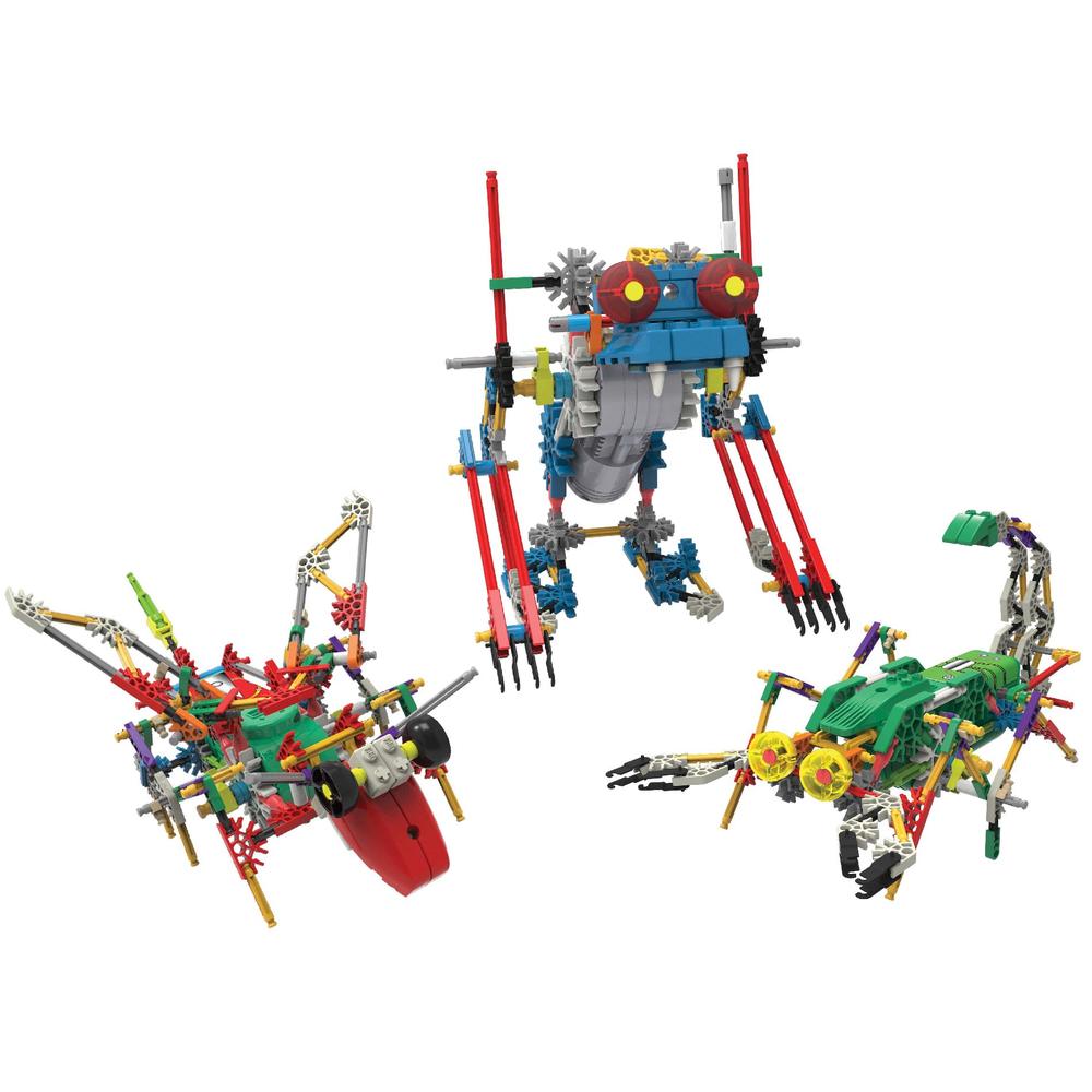 Robo-Creatures Bundle: Robo-Strike, Robo-Smash, and Robo-Sting Building Sets