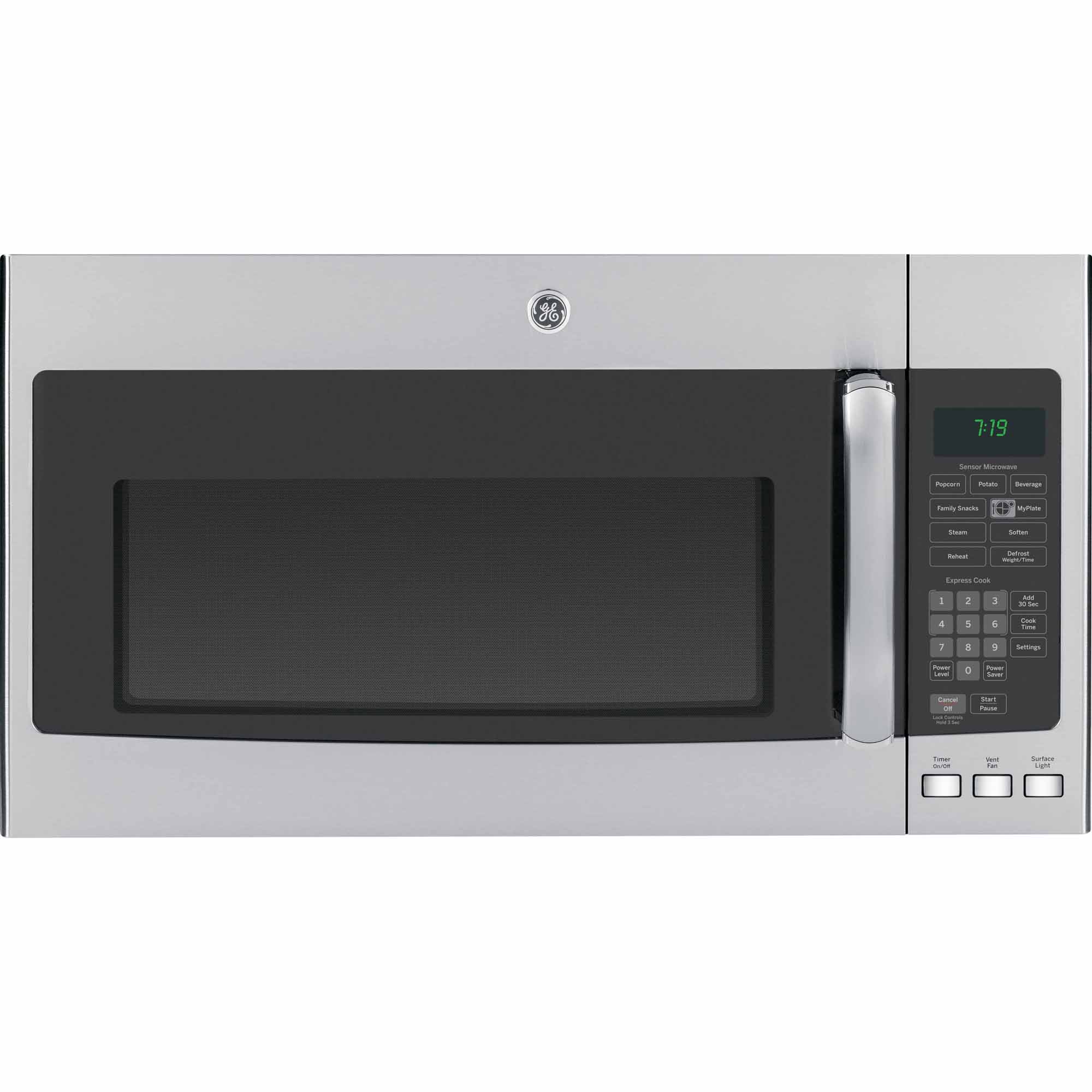 GE 1.9 cu. ft. Over-the-Range Sensor Microwave Oven - Stainless Steel