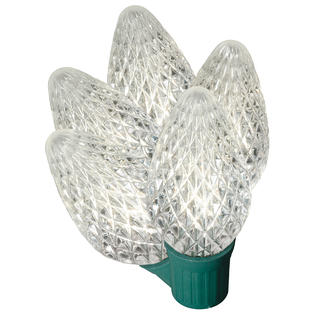 General Electric Stay Bright LED C9 Light String with Reel - Warm White, 70 ct - Seasonal ...