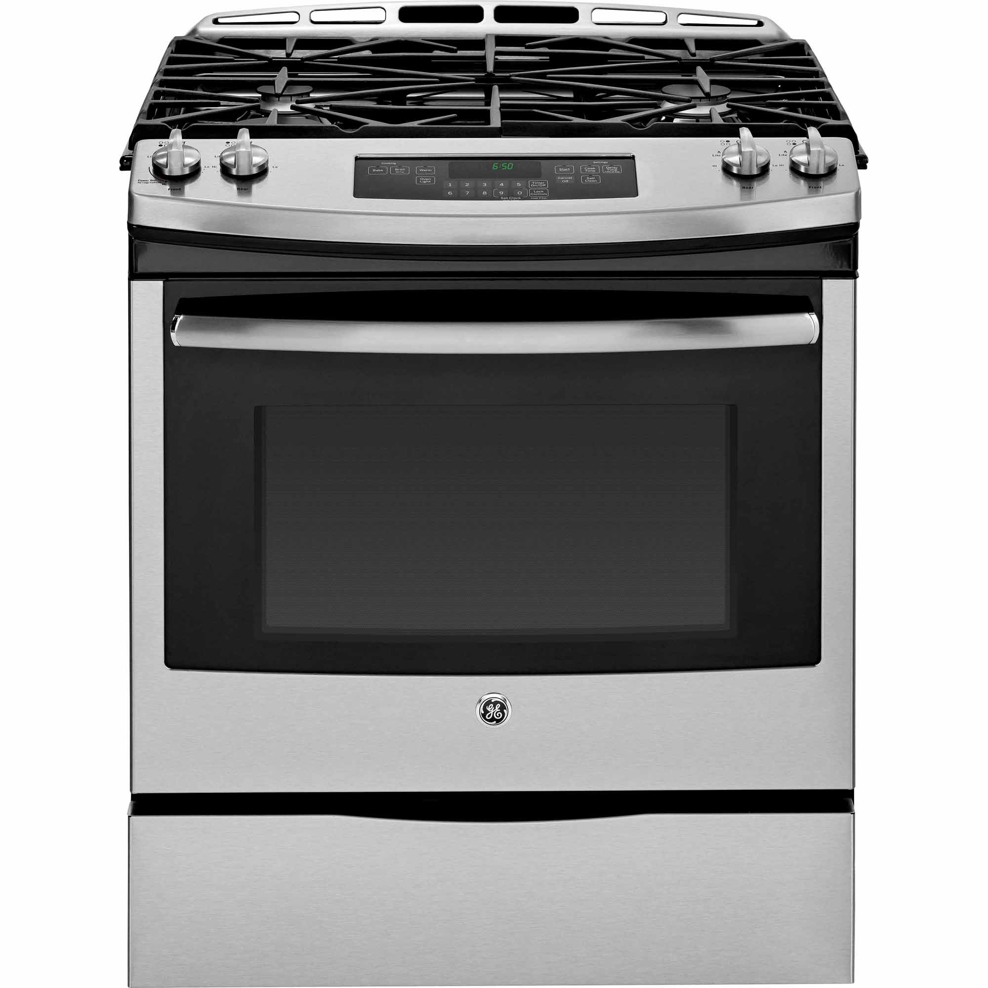 GE Appliances JGS650SEFSS 30" SlideIn Gas Range Stainless Steel