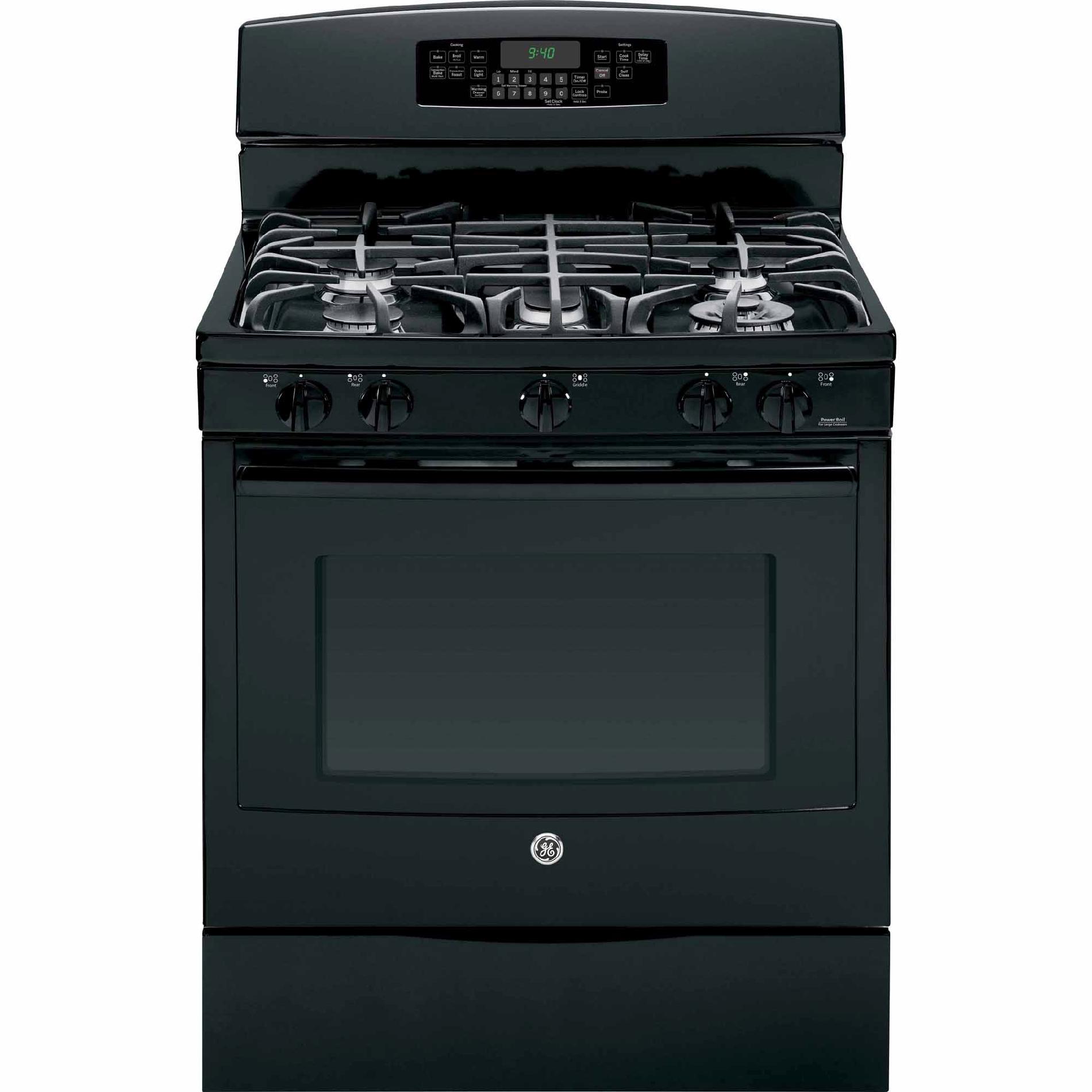 GE Profile P2B940DEFBB 5.6 cu. ft. DualFuel Range w/ Warming