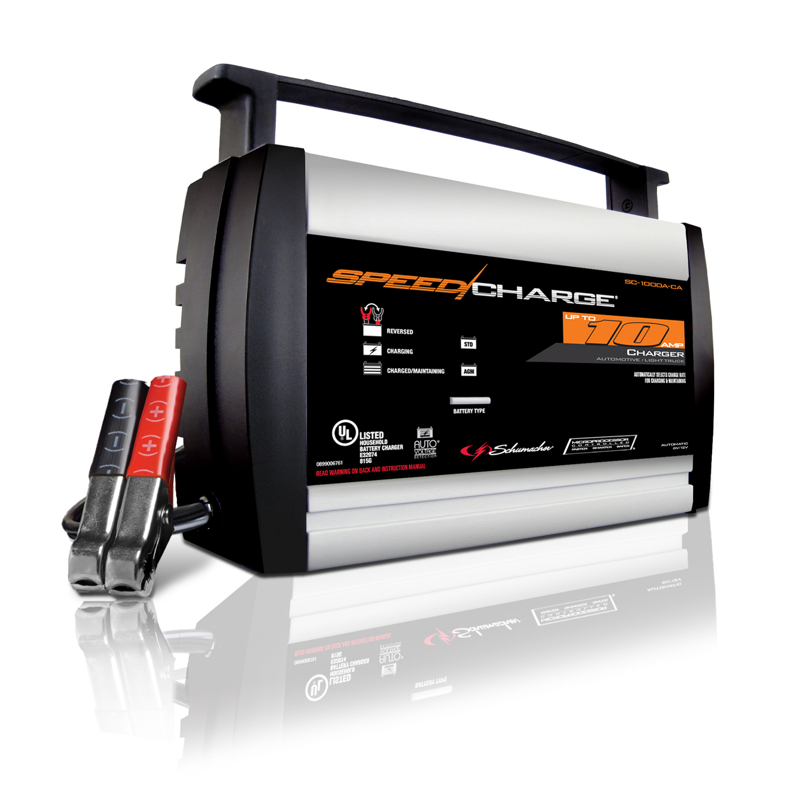 Schumacher Electric 10-Amp SpeedCharge Battery Charger - Automotive - Batteries - Battery ...