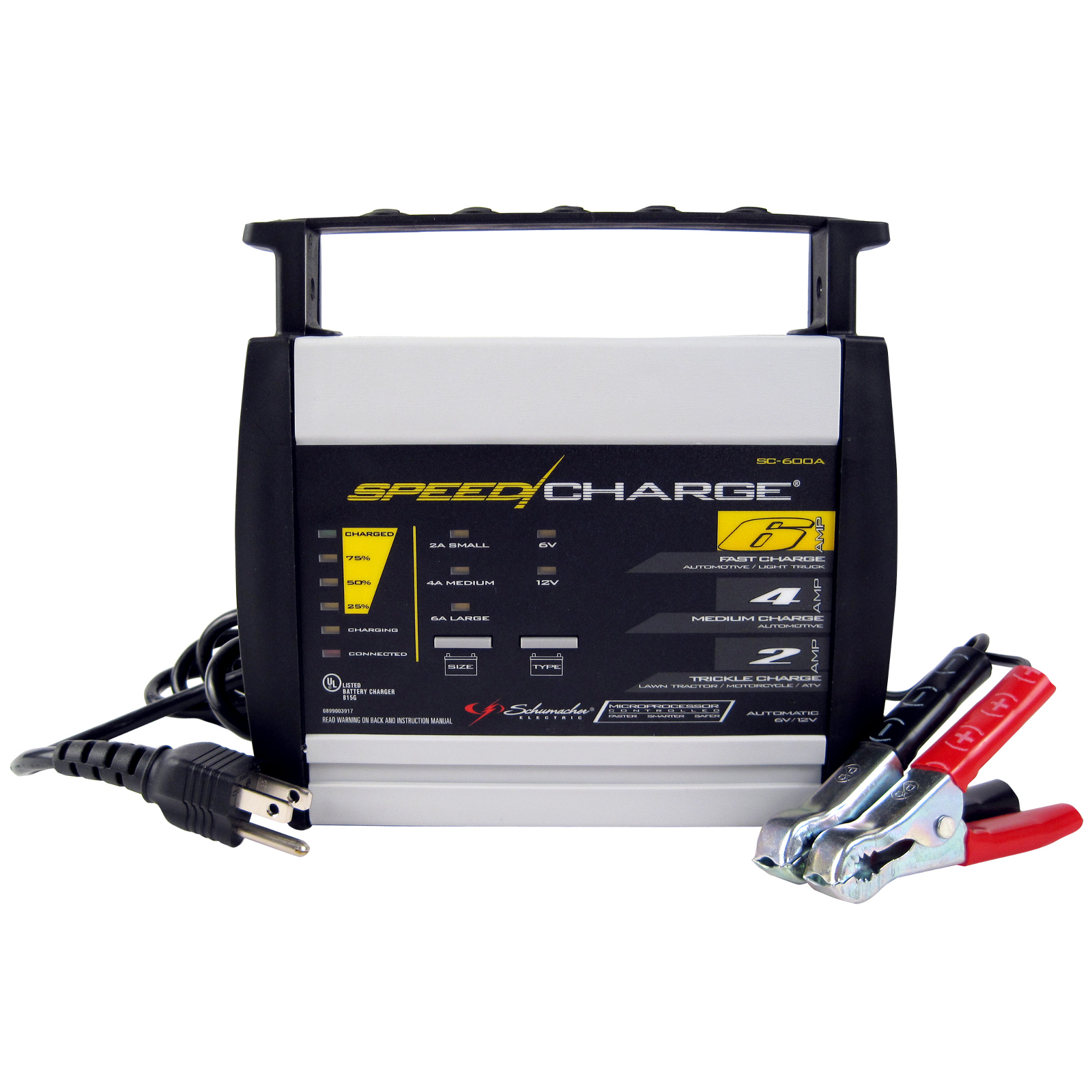6-Amp SpeedCharge Battery Charger