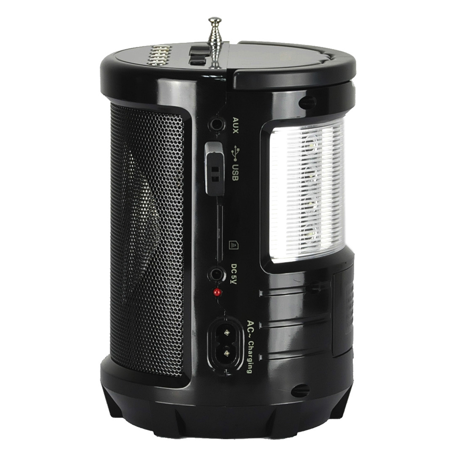 UPC 606540018217 product image for FM RADIO BUILT-IN LED FLASHLIGHT BUILT-IN RECHARGEABLE BATTERY | upcitemdb.com