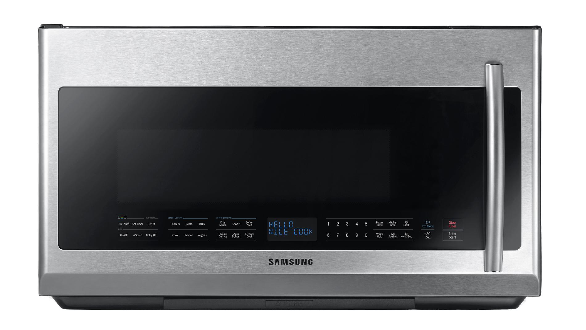 Samsung 2.1 cu. ft. Over-the-Range Microwave Oven - Stainless Steel