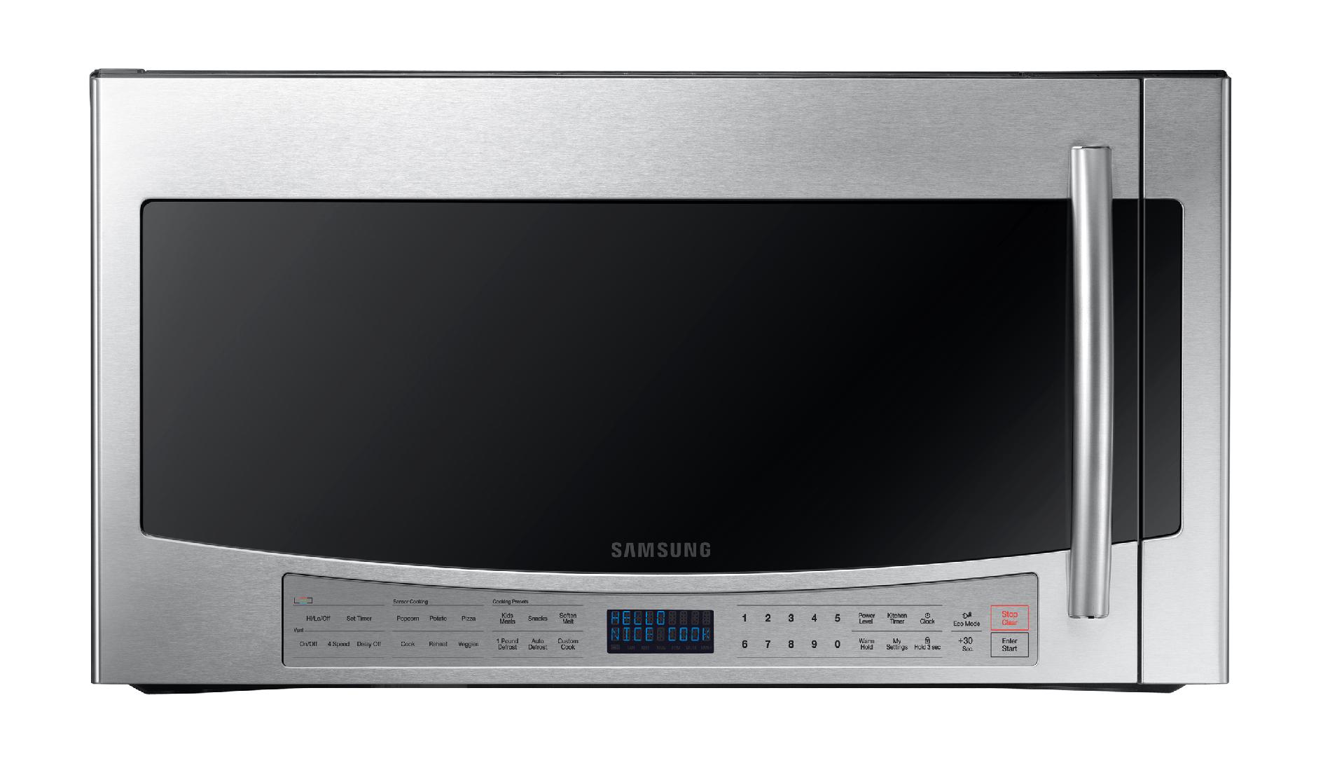 GE JVM6172SFSS 1.7 cu. ft. OvertheRange Microwave Oven with 300 CFM