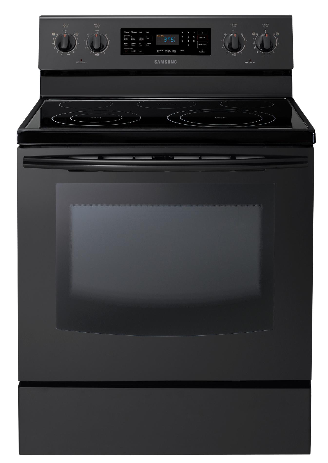 Samsung 5.9 Cu. Ft. Electric Range W/ True Convection Black Mudel