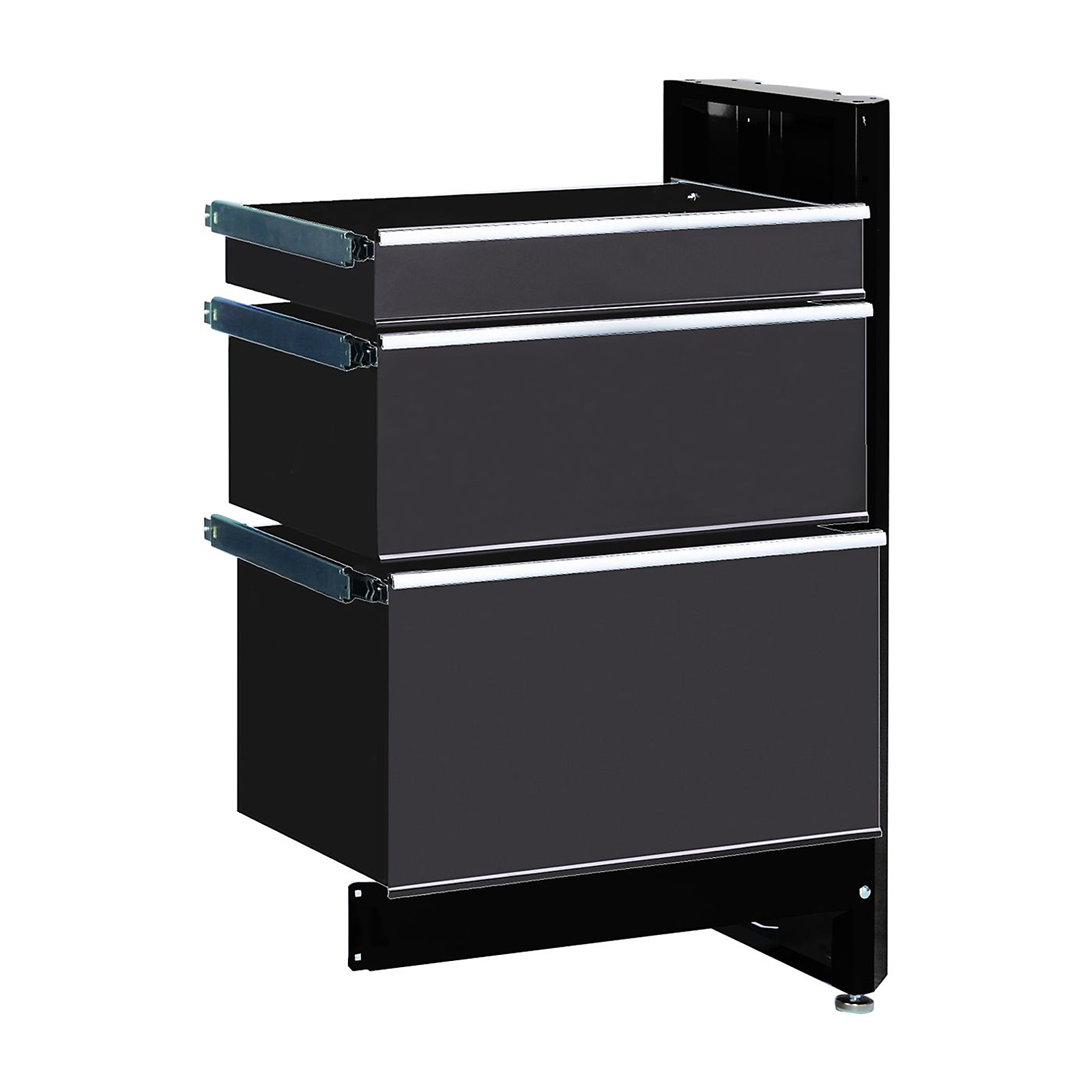 Craftsman 3-Drawer Workbench Module - Black\/Platinum