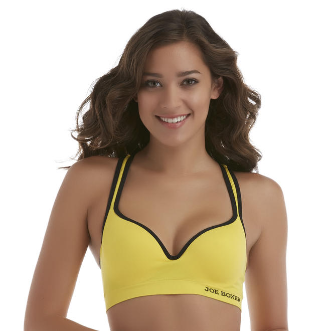 Joe Boxer Women's Racerback Underwire Sports Bra