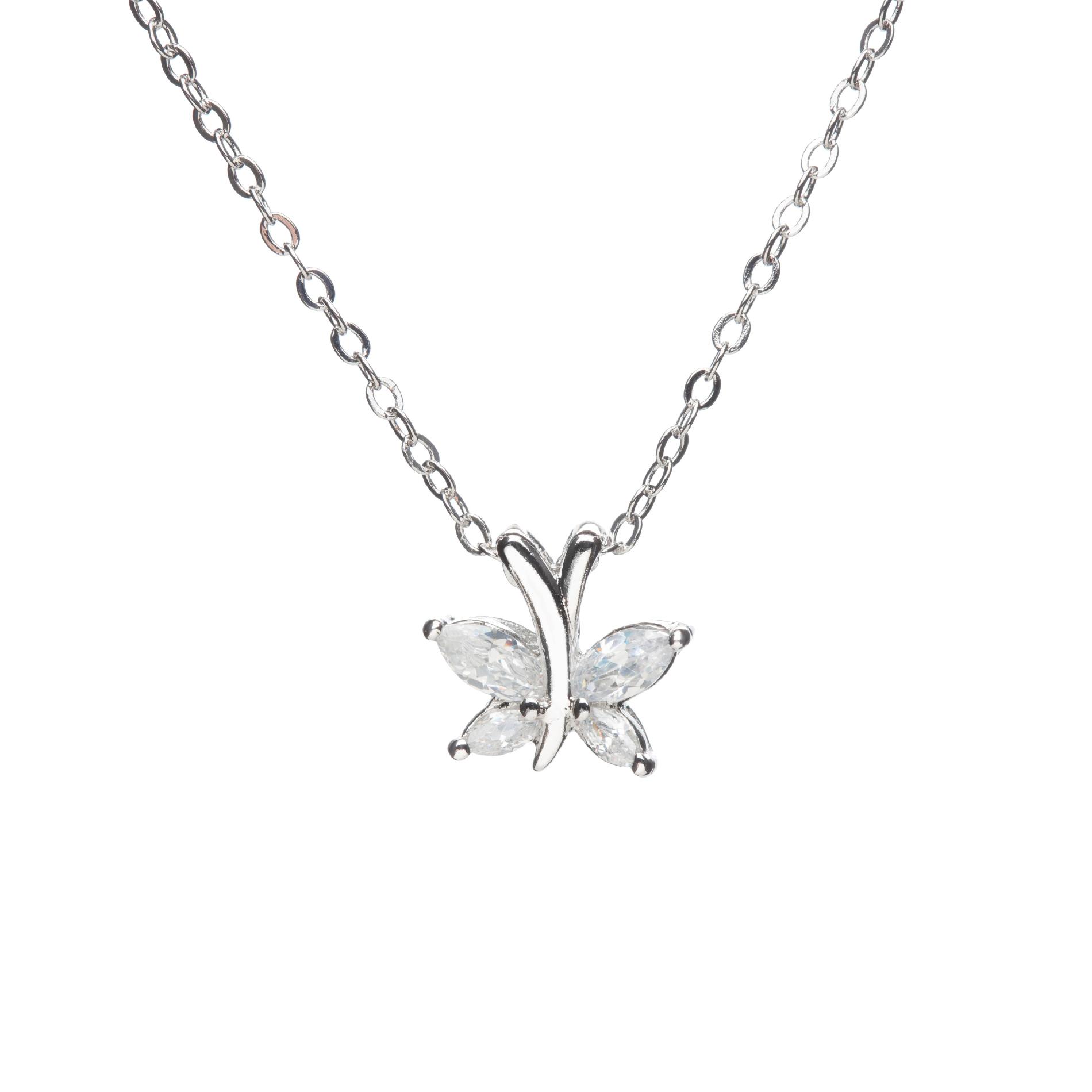 Jaclyn Smith Women's Butterfly Cubic Zirconia