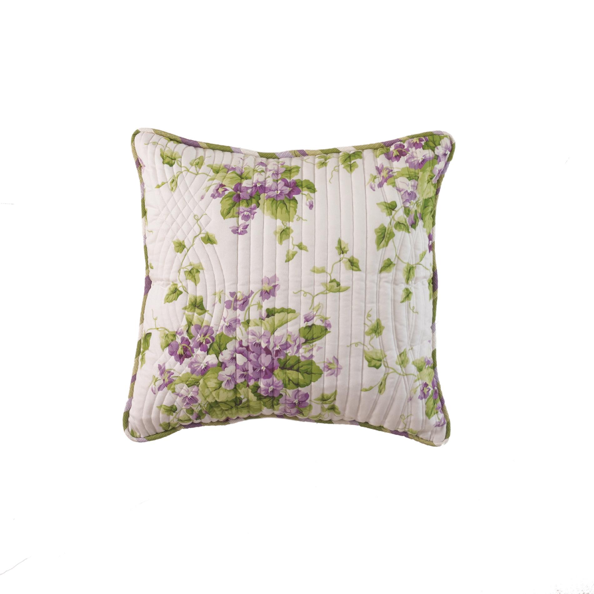 Sweet Violets 20x20 Accent Pillow