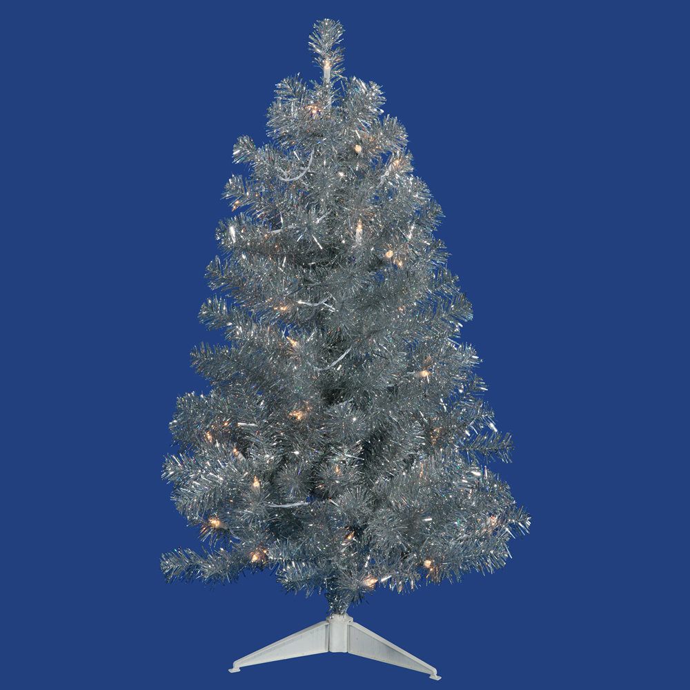 Vickerman 5' x 36' Silver Tree 200CL Lts 675T price