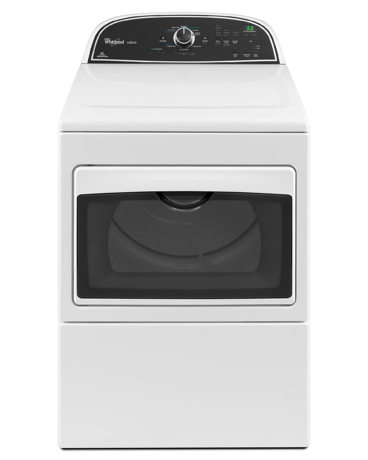Sears deals on Whirlpool 7.4 cu. ft. Cabrio Electric Dryer w/ Sanitize Cycle