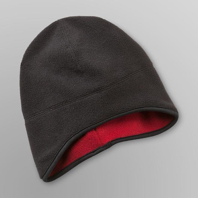 brown fleece beanie