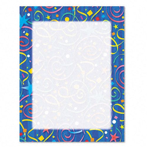 Geographics Design Paper, Stars & Confetti, 24lb, 100 Sheets at Kmart.com