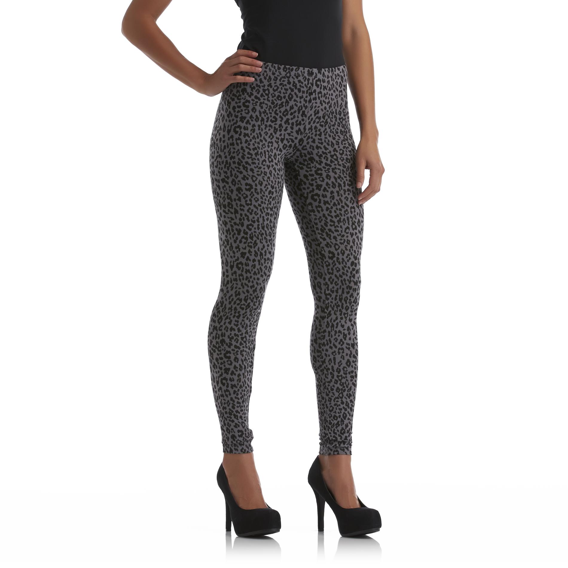 No Nonsense Women's Leggings Leopard Print