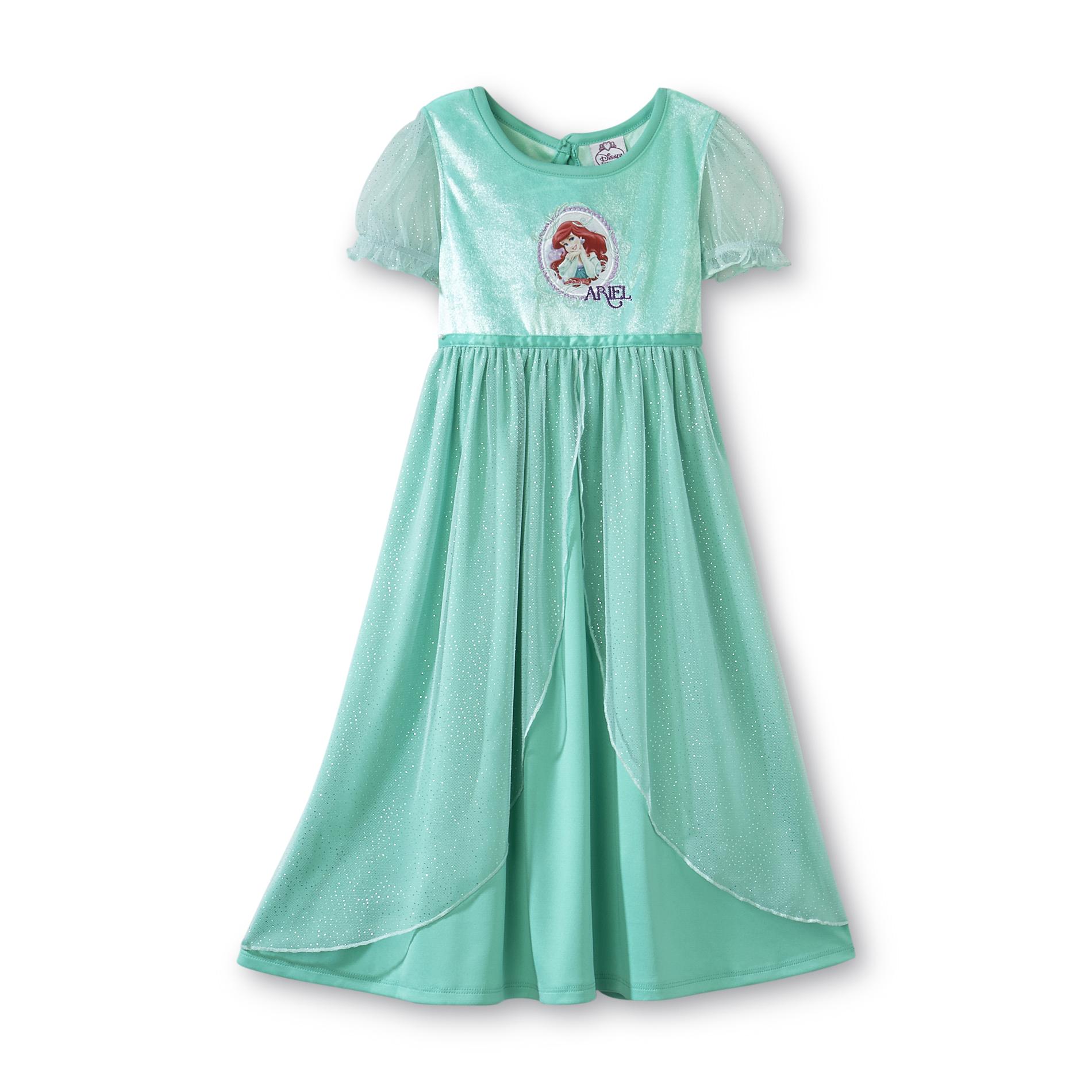 Disney Baby Toddler Girl's Princess Nightgown Ariel