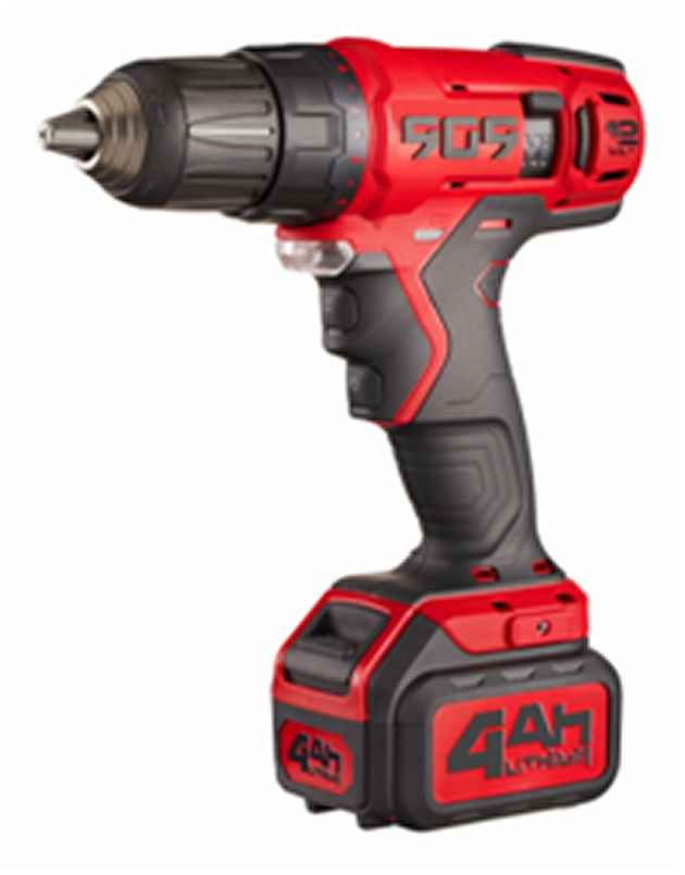 12V 4Ah TOUCH PRO Drill Driver