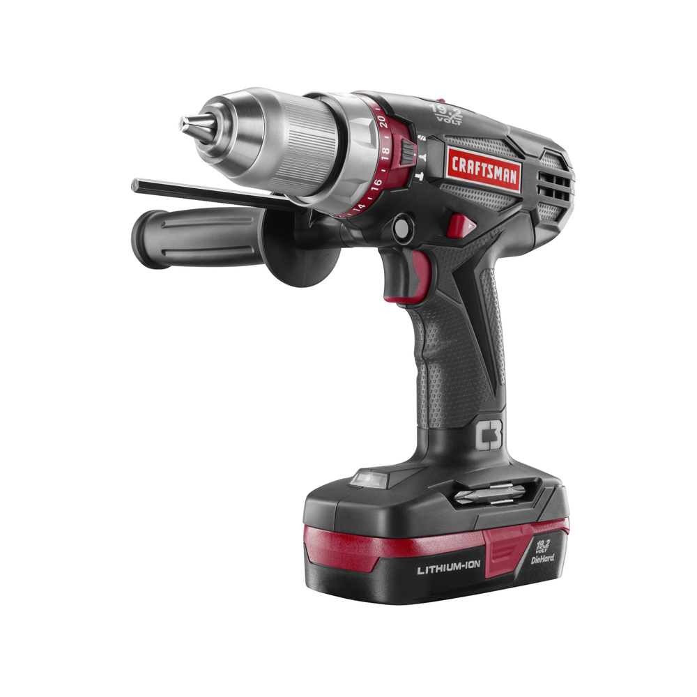 Sears deals on Craftsman C3 19.2V Lithium-Ion Hammer Drill Kit