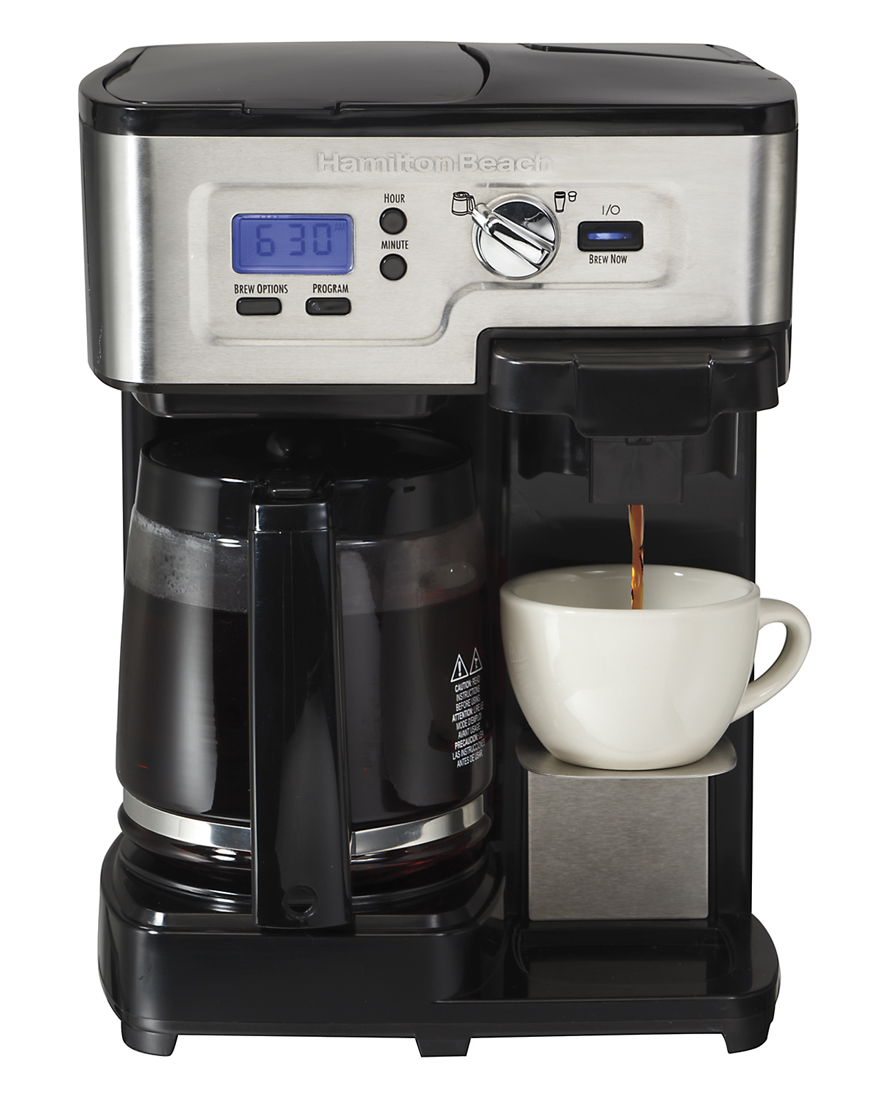 Hamilton Beach - 49983 - Two-Way FlexBrew Single Serve and 12 Cup Coffee Maker Sears Outlet
