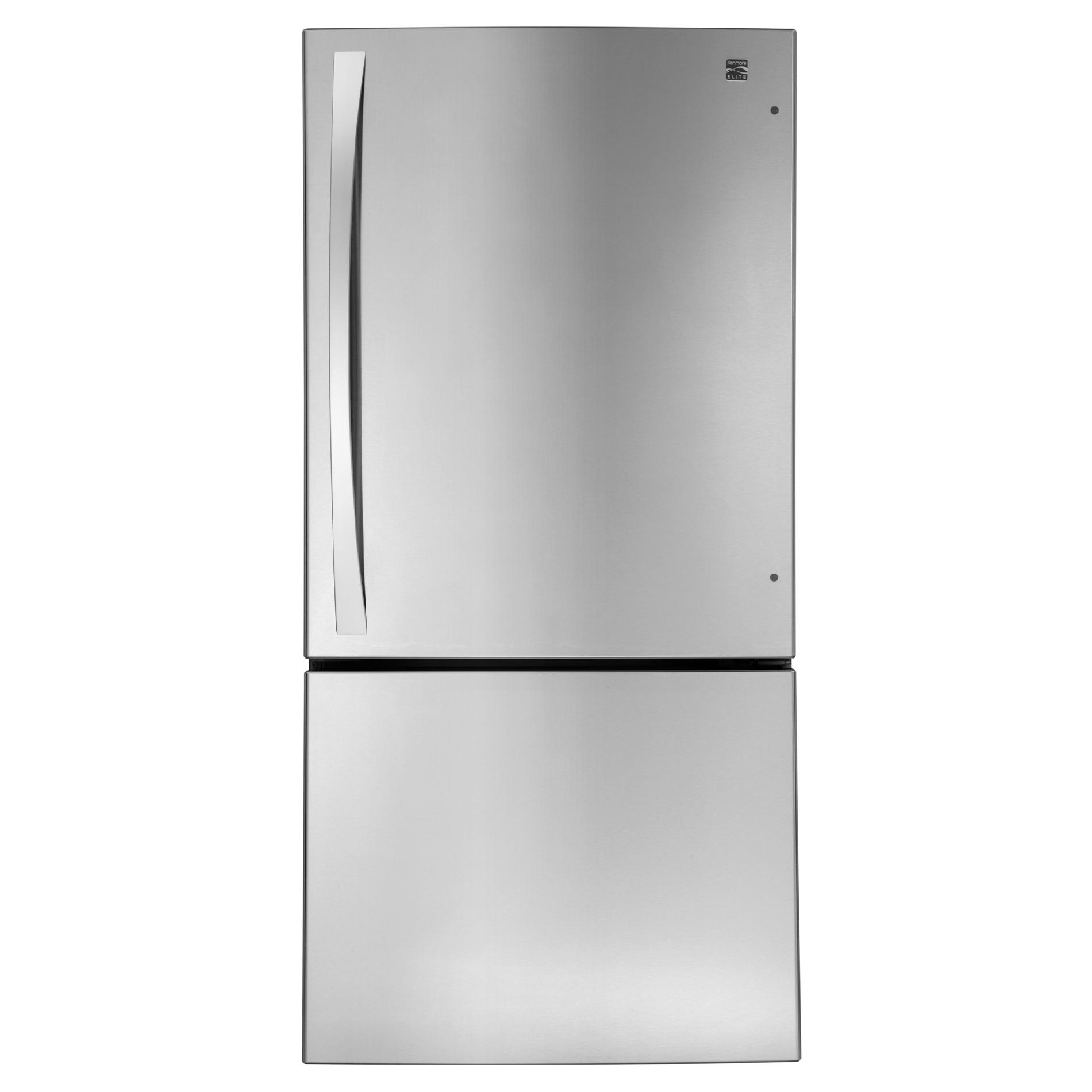 Kenmore Elite 78043 24.1 cu. ft. BottomFreezer Refrigerator Stainless Steel Sears Outlet