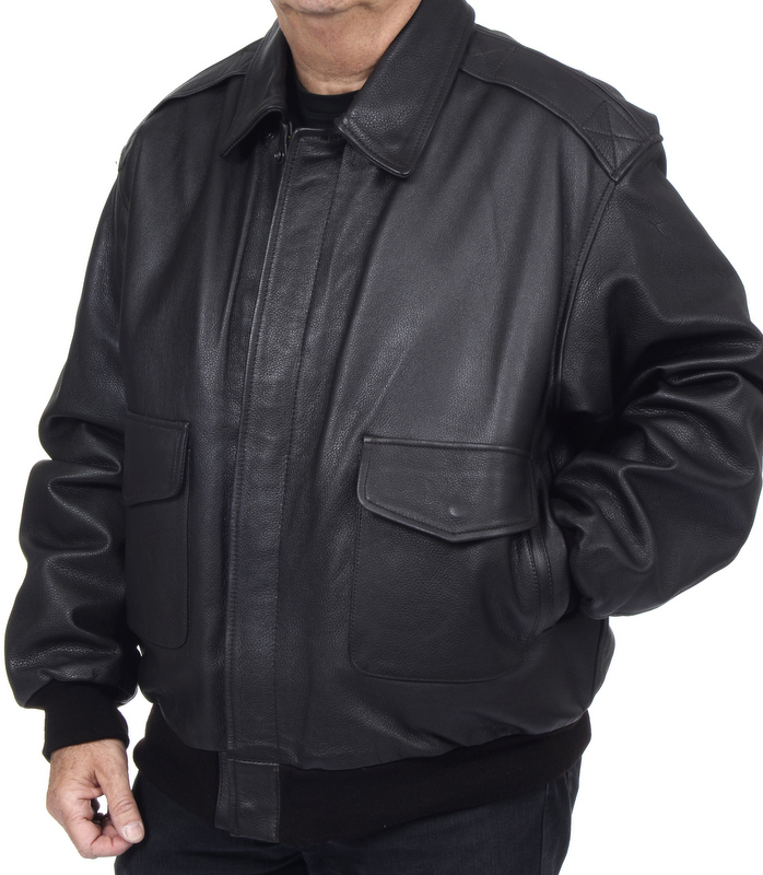 BurkS Bay 84503L Large Mens Retro Leather Jacket 2014