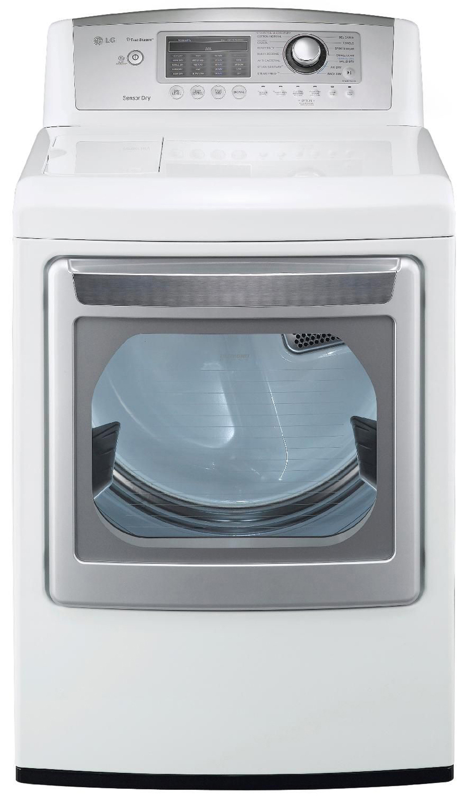 UPC 048231012546 product image for LG 7.3 cu. ft. Ultra Large Capacity Electric Steam Dryer w/ Sensor Dry - White | upcitemdb.com