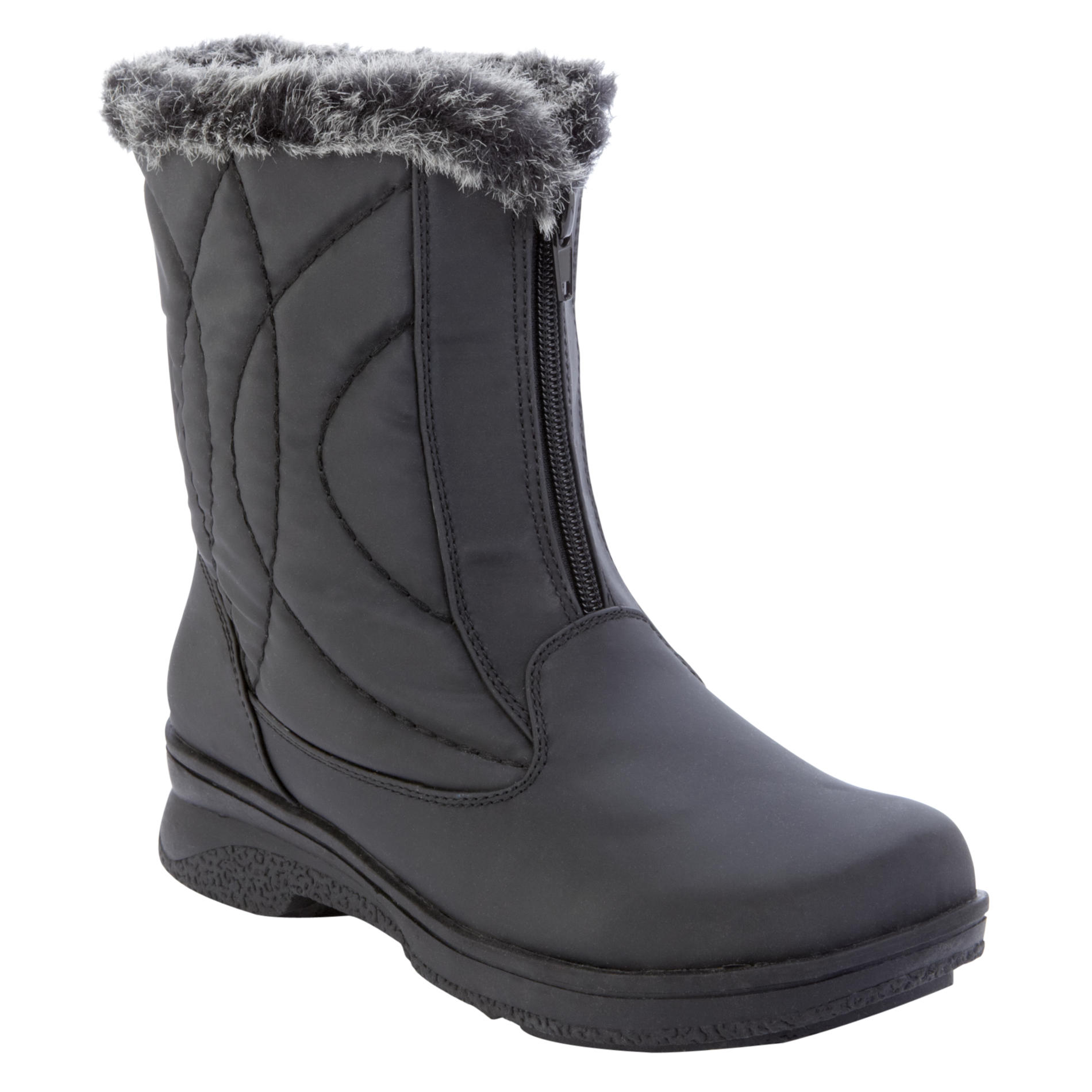 Athletech Women&#39;s Winter Boot Frosty Medium and Wide Width - Black - Shoes - Women&#39;s Shoes ...