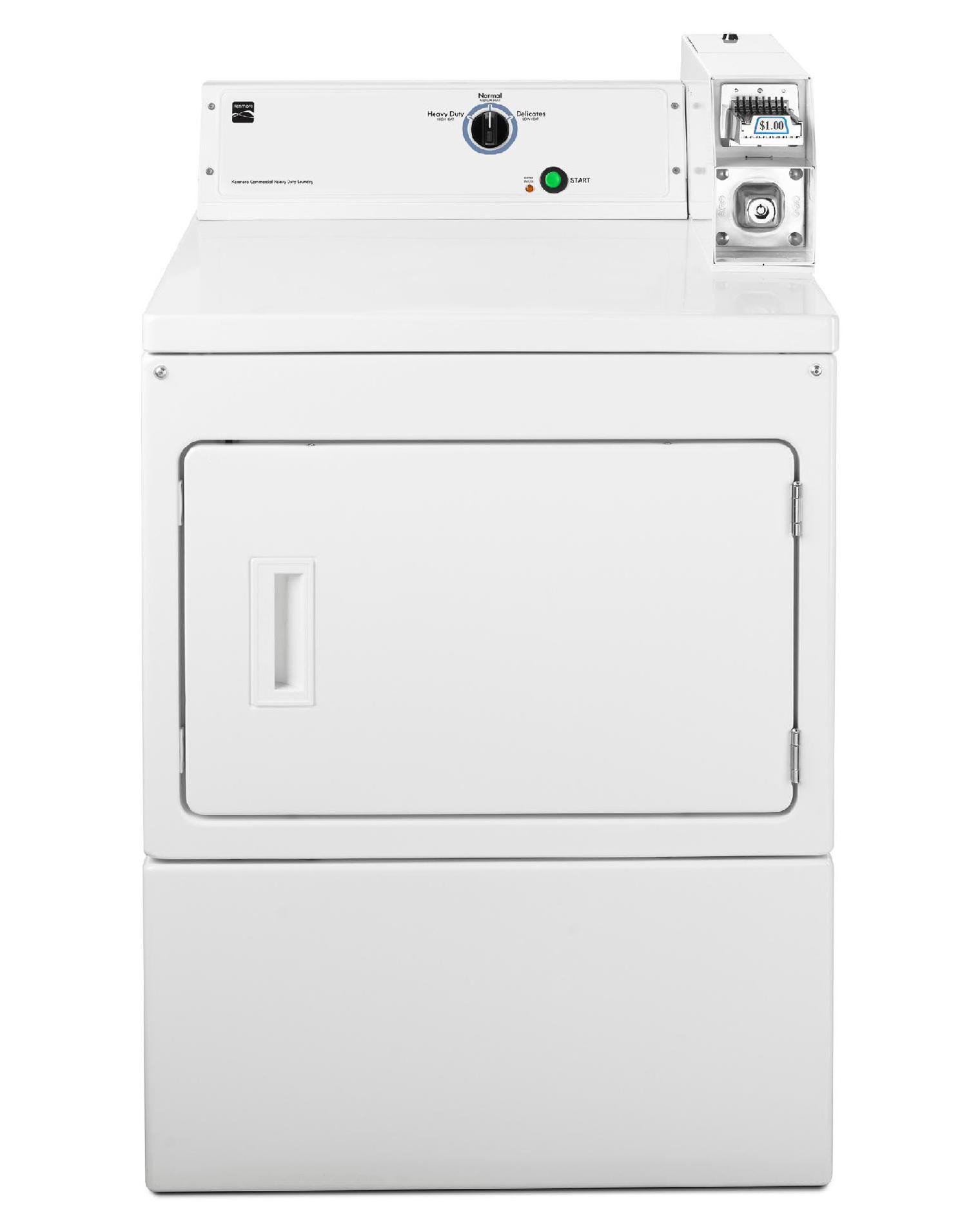 561.93 Kenmore 7.4 cu. ft. CoinOperated Gas Dryer White Big Deal