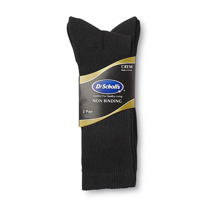 Dr. Scholl's Men's Diabetes & Circulatory Crew Socks