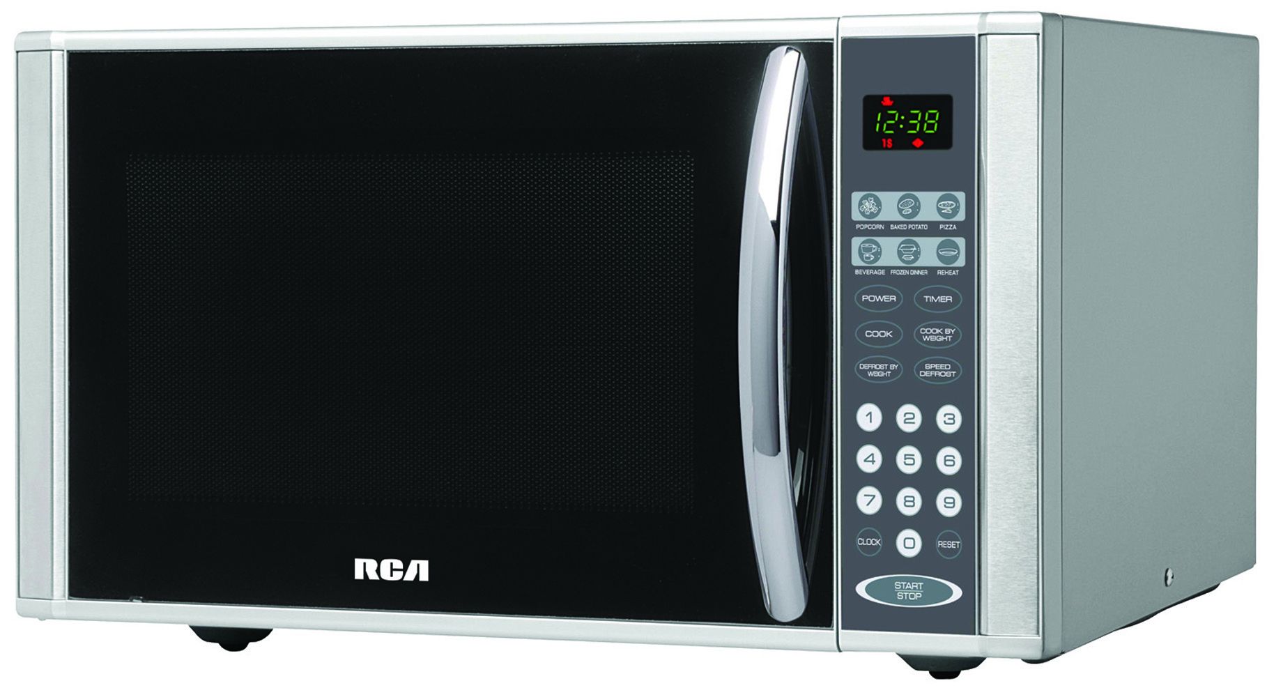 RCA 1.1 CU Ft 1000W Stainless Steel Microwave