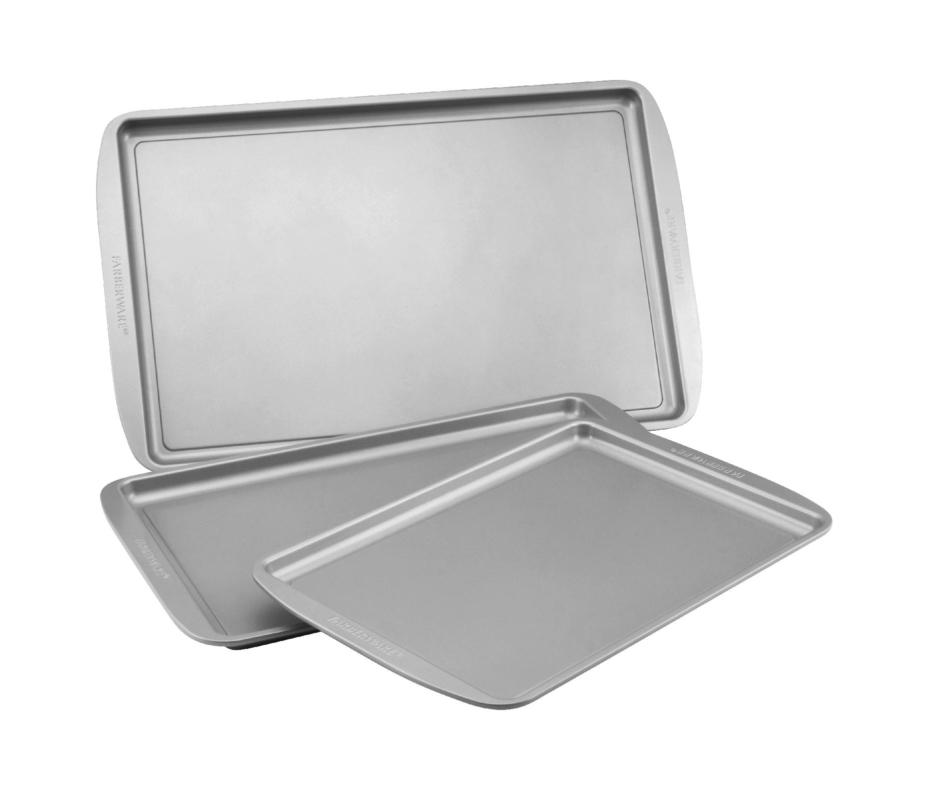 Sears deals on Farberware Bakeware, 3-Piece Cookie Pan Set 52019